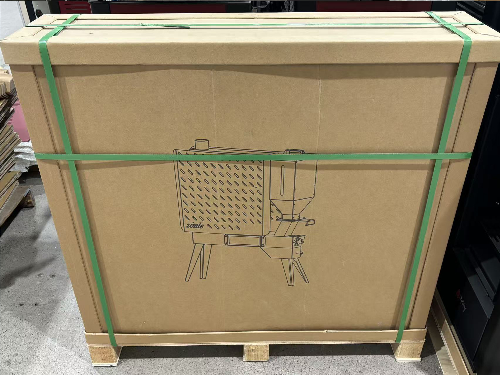 Estufa a Pellet LANIN  5 KW *sin electricidad 3